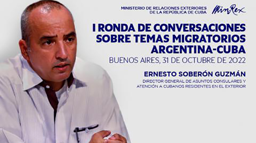 Sostendrán Cuba y Argentina ronda de conversaciones migratorias Sostendrán Cuba y Argentina ronda de conversaciones migratorias