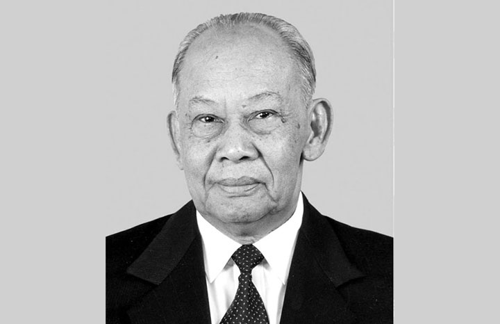 Líder laosiano Khamtay Siphandone 