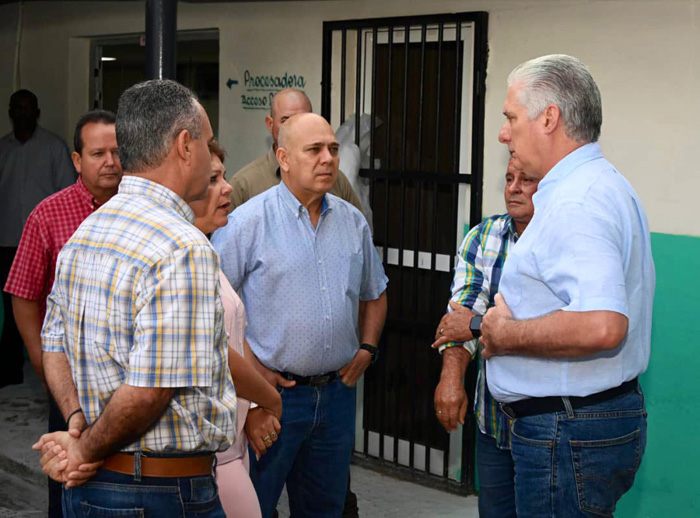 Continúa Presidente cubano recorridos de trabajo en Mayabeque Continúa Presidente cubano recorridos de trabajo en Mayabeque