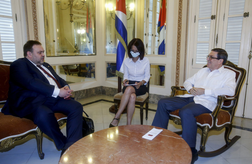 Intercambian Cuba y Belarús sobre relaciones diplomáticas Intercambian Cuba y Belarús sobre relaciones diplomáticas