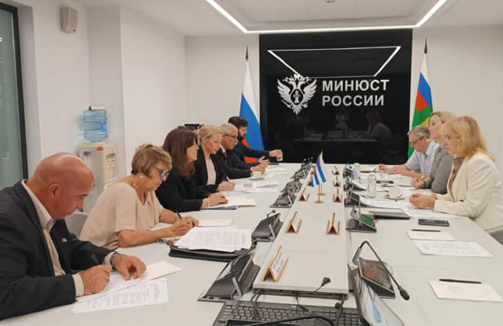 Realizarán Cuba y Rusia consultas bilaterales en esfera jurídica 