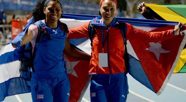 discóbolas cubanas en Liga del Diamante de atletismo en París discóbolas cubanas en Liga del Diamante de atletismo en París