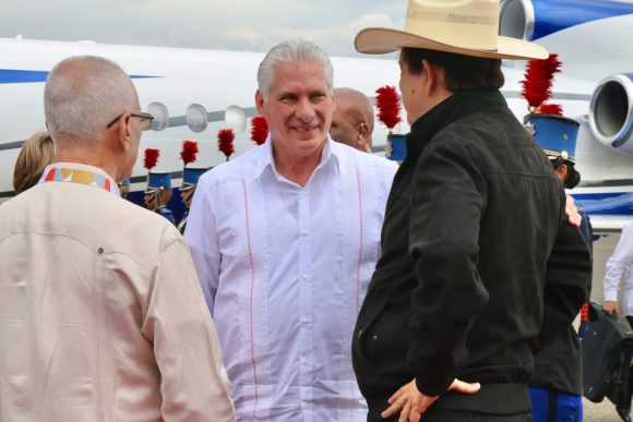  Miguel Díaz-Canel Bermúdez, ha llegado a Honduras