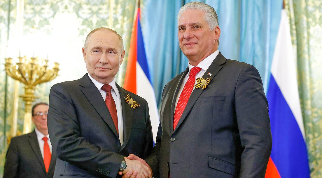 Putin y Díaz-Canel conversan en Moscú