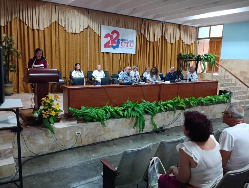 Movimiento obrero en Cuba se prepara para el XXII Congreso Movimiento obrero en Cuba se prepara para el XXII Congreso