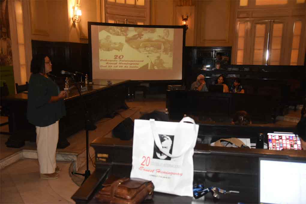 Exaltan en Cuba legado de Ernest Hemingway y de coloquio en su honor 