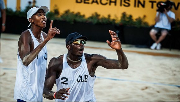 dupla cubana compuesta por Noslen Díaz y Jorge Luis Alayo 