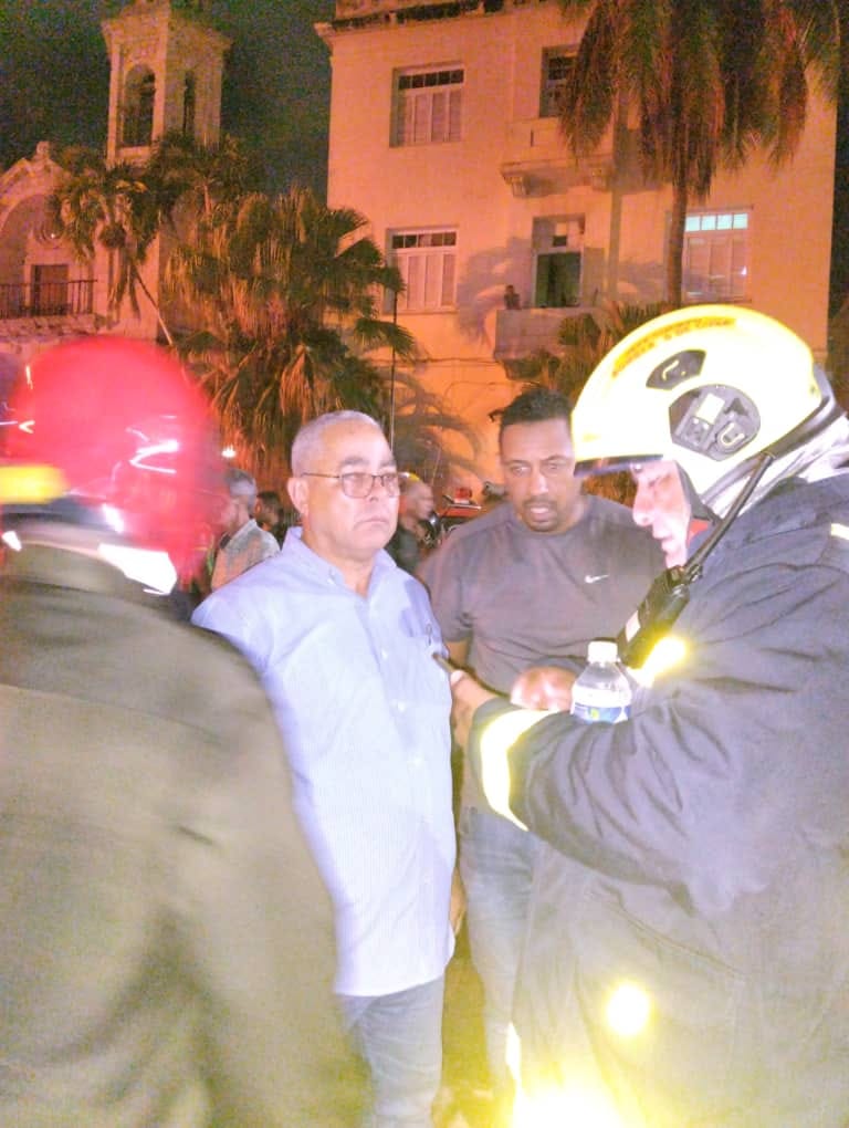 Derrumbe en la Habana Vieja 