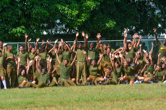 En sus centros docentes y unidades se forjan líderes íntegros y comprometidos. Foto: Roberto Suárez. En sus centros docentes y unidades se forjan líderes íntegros y comprometidos. Foto: Roberto Suárez.
