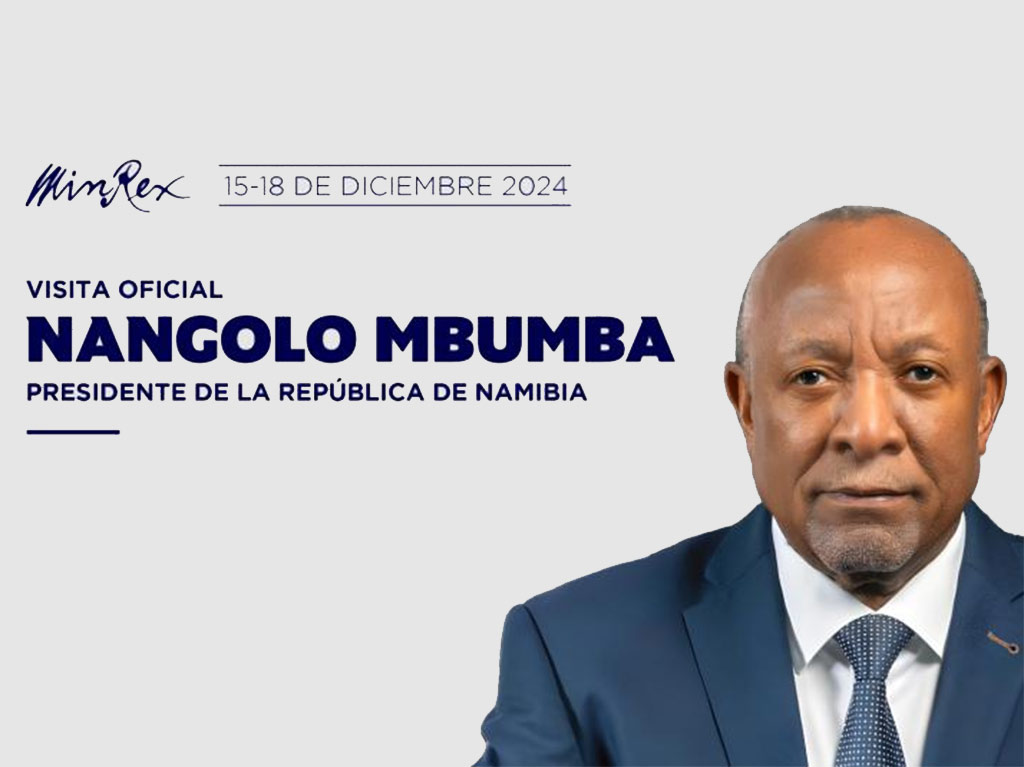 Presidente de Namibia iniciará visita oficial a Cuba Presidente de Namibia iniciará visita oficial a Cuba