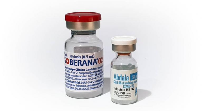 Candidatos vacunales Abdala y Soberana 02 Candidatos vacunales Abdala y Soberana 02