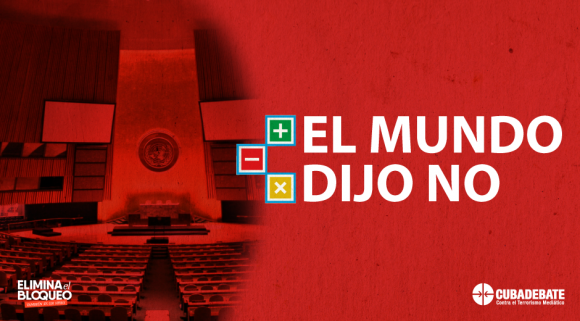 Victoria de Cuba en ONU: 184 a favor, 2 en contra y 3 abstenciones Victoria de Cuba en ONU: 184 a favor, 2 en contra y 3 abstenciones