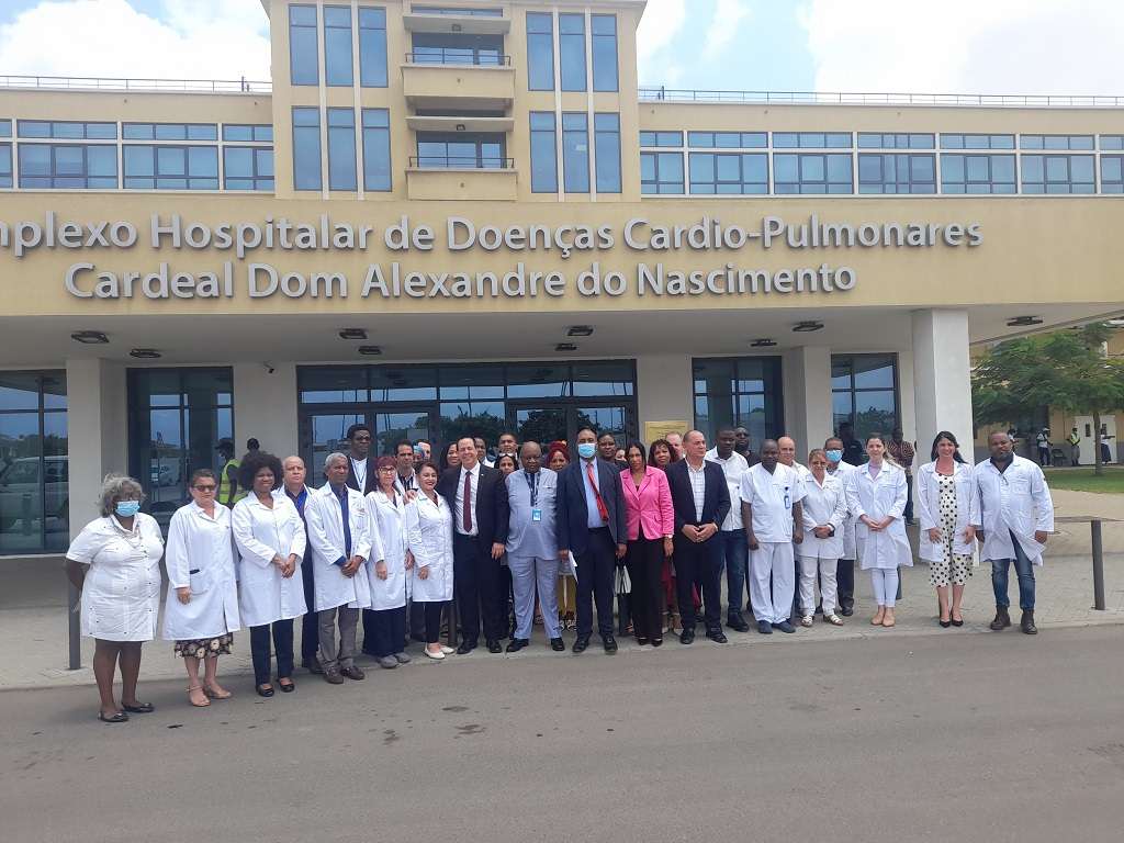 Reafirman compromiso de Cuba con colaboración de salud en Angola Reafirman compromiso de Cuba con colaboración de salud en Angola