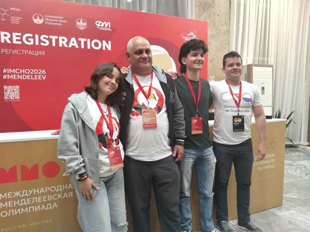 Cuba presente en prestigiosa Olimpiada de Química Mendeléyev