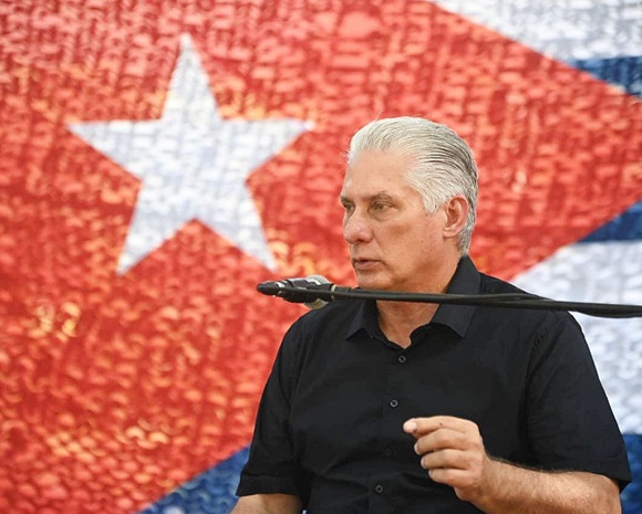 Miguel Díaz- Canel Bermúdez, presidente cubano. Foto: Presidencia Cuba.