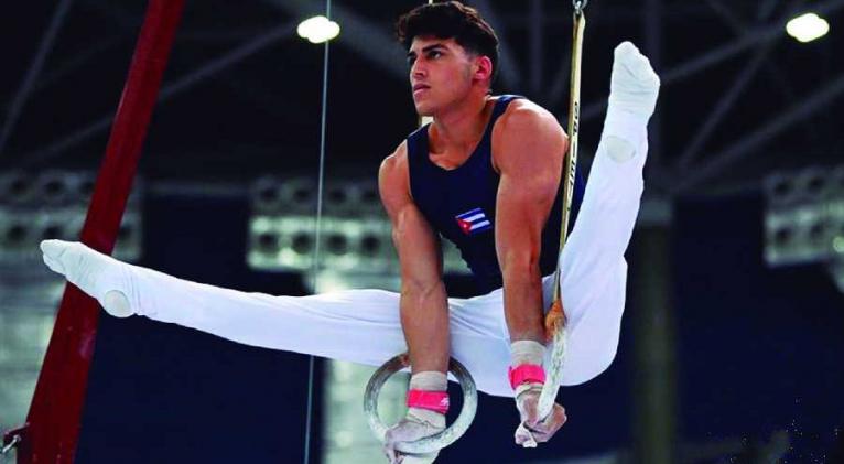 Atleta cubano Diorges Escobar Atleta cubano Diorges Escobar