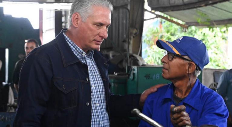 Presidente cubano en Jatibonico Presidente cubano en Jatibonico