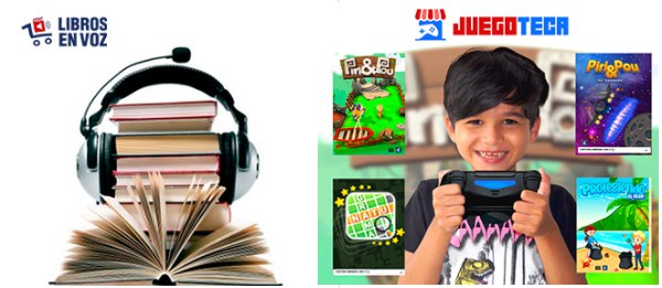 Nuevas tiendas: Juegoteca y Libros en Voz Nuevas tiendas: Juegoteca y Libros en Voz