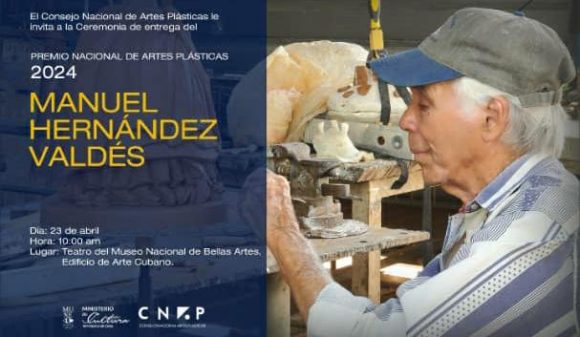 Premio Nacional de las Artes Plásticas al artista Manuel Hernández Valdés