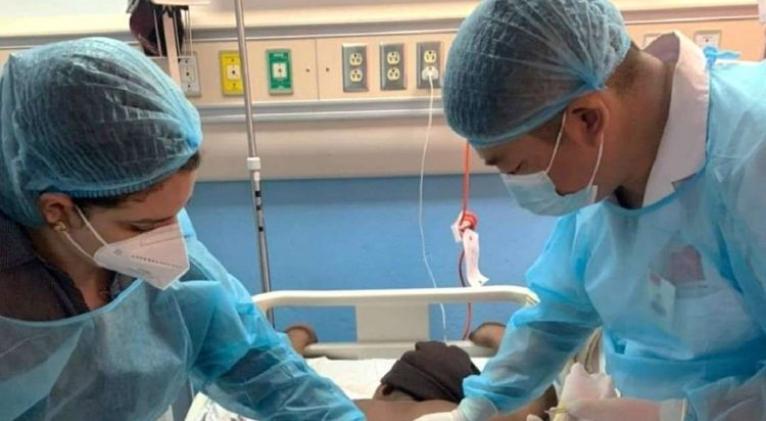 Médicos cubanos en Guyana