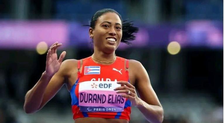 Velocista cubana Omara Durand Velocista cubana Omara Durand