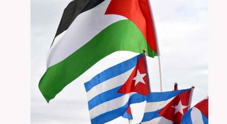 Cuba alza su voz por Palestina Cuba alza su voz por Palestina