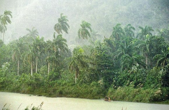 Región de mayores precipitaciones de Cuba. Foto: Julio Larramendi / Facebook.