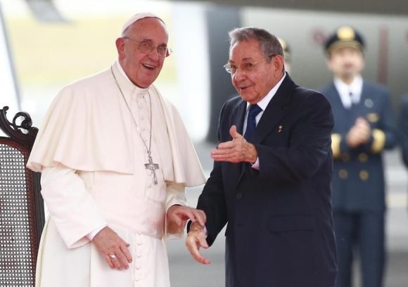 Encuentro entre el Papa Francisco y el General de Ejército Raúl Castro