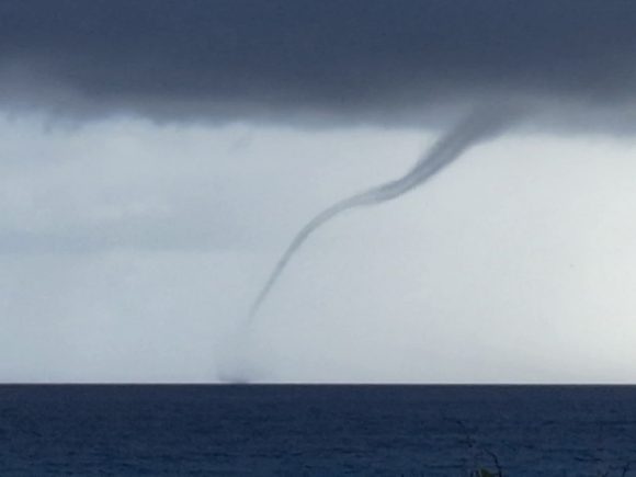 Reportan tromba marina en provincia de Matanzas 