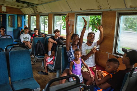 ¡A la playa en tren!