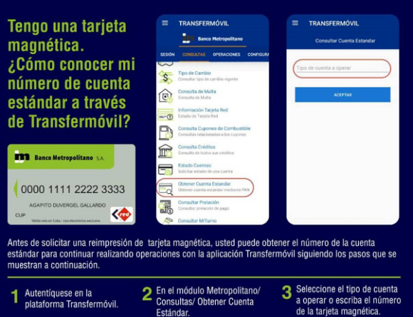¿Cómo solicitar la reimpresión de tarjetas magnéticas por daño o extravío desde Transfermóvil? ¿Cómo solicitar la reimpresión de tarjetas magnéticas por daño o extravío desde Transfermóvil?