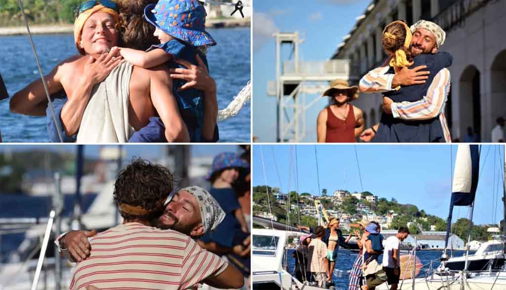 veleros del Convoy Nuestra América veleros del Convoy Nuestra América