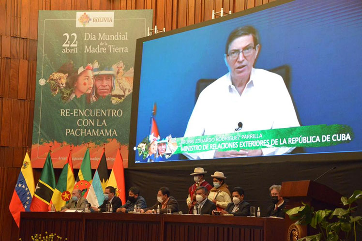 Exhorta canciller cubano a trabajar unidos frente al cambio climático Exhorta canciller cubano a trabajar unidos frente al cambio climático