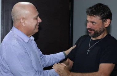 Recibió Morales Ojeda a dirigente argentino Juan Grabois