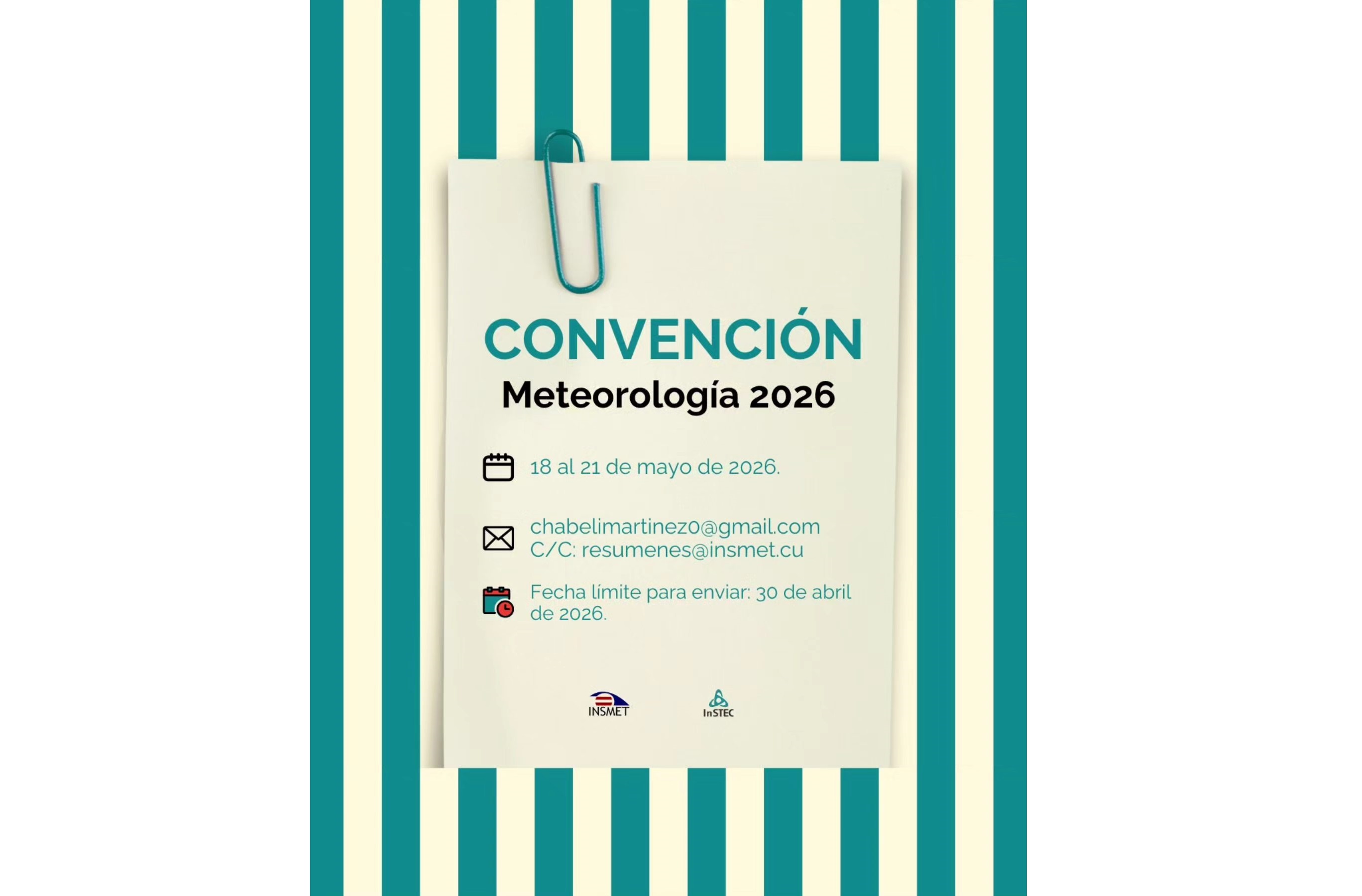 Convención Meteorología 2026